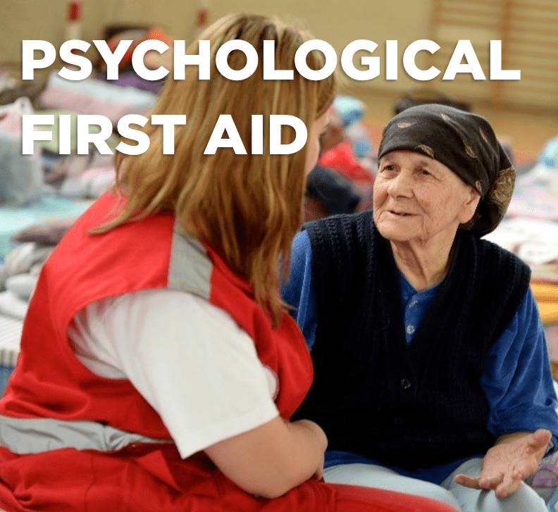 Psychological first aid