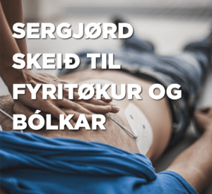 Sergjørd skeið til bólkar