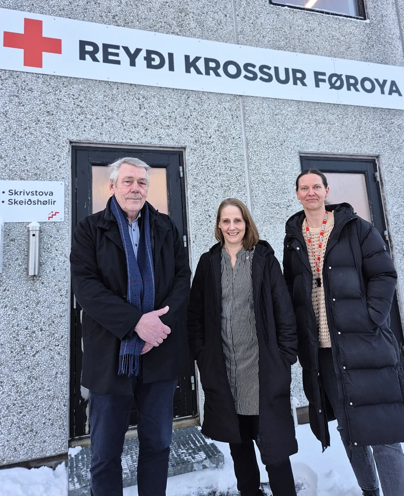 Marita Hoydal byrjar 1. februar 2026 í nýggja starvi sínum sum altjóða starvsfólk hjá Reyða Krossi Føroya í Etiopia.